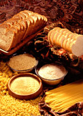 Grain products are rich sources of complex carbohydrates